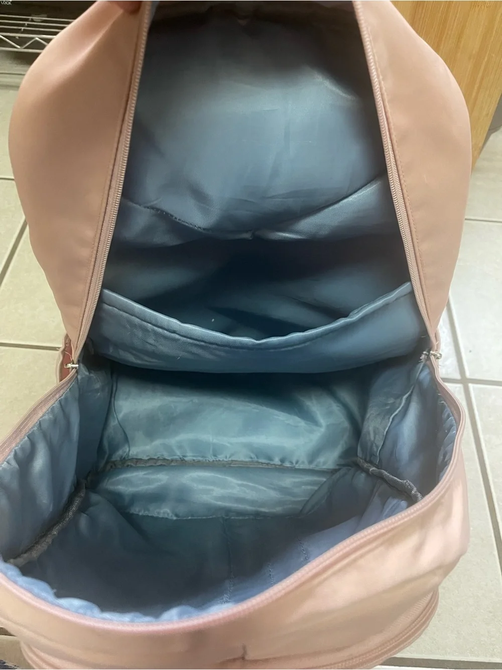Kids Pink Bow Accent Backpack